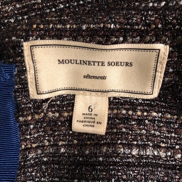 Moulinette Soeurs Sleeveless dress pockets 6 - Picture 3 of 6